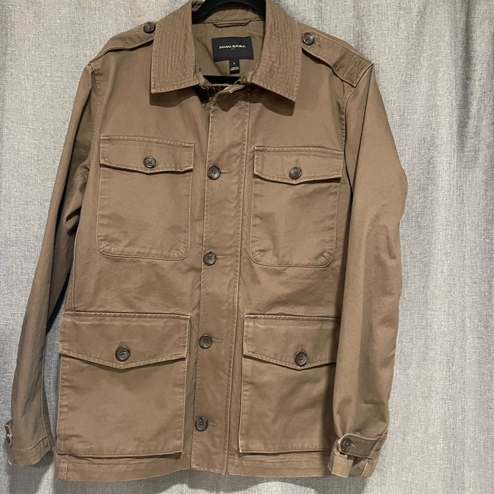 Banana Republic Large Men’s Olive Jacket